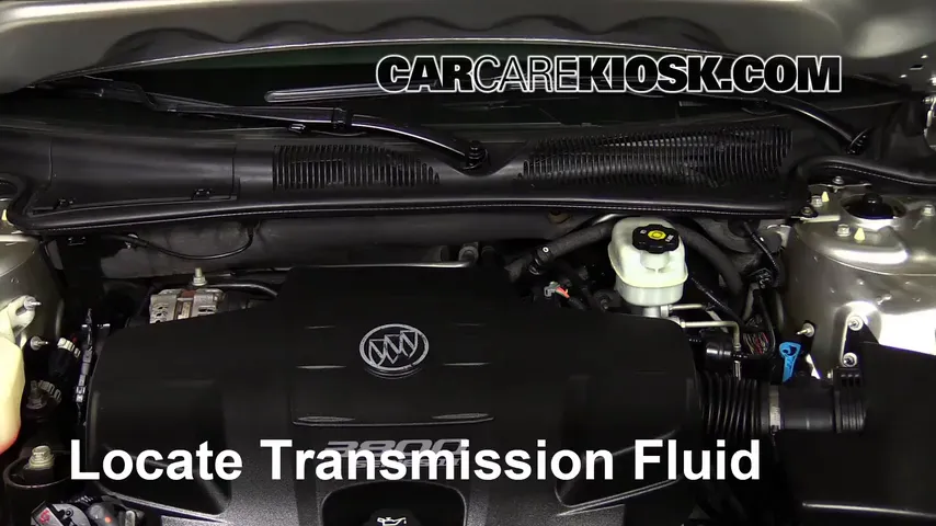2008 Buick Lucerne CXL 3.8L V6 Transmission Fluid Check Fluid Level